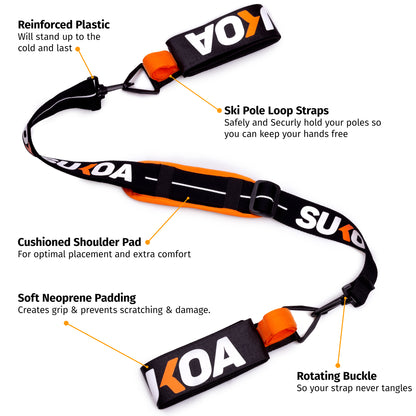 Ski & Pole Carrier Strap